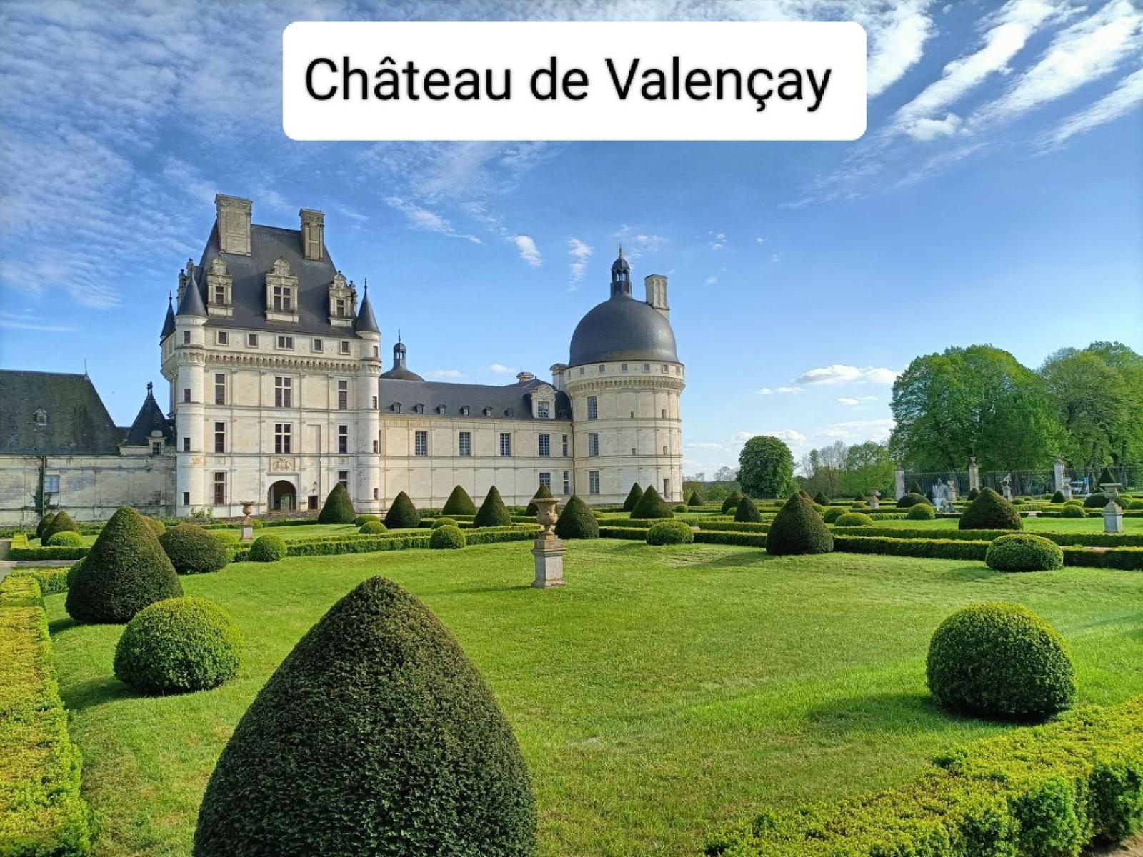Gite Climatise Villa Esperanza 2 A 5 Personnes Valencay Ngoại thất bức ảnh